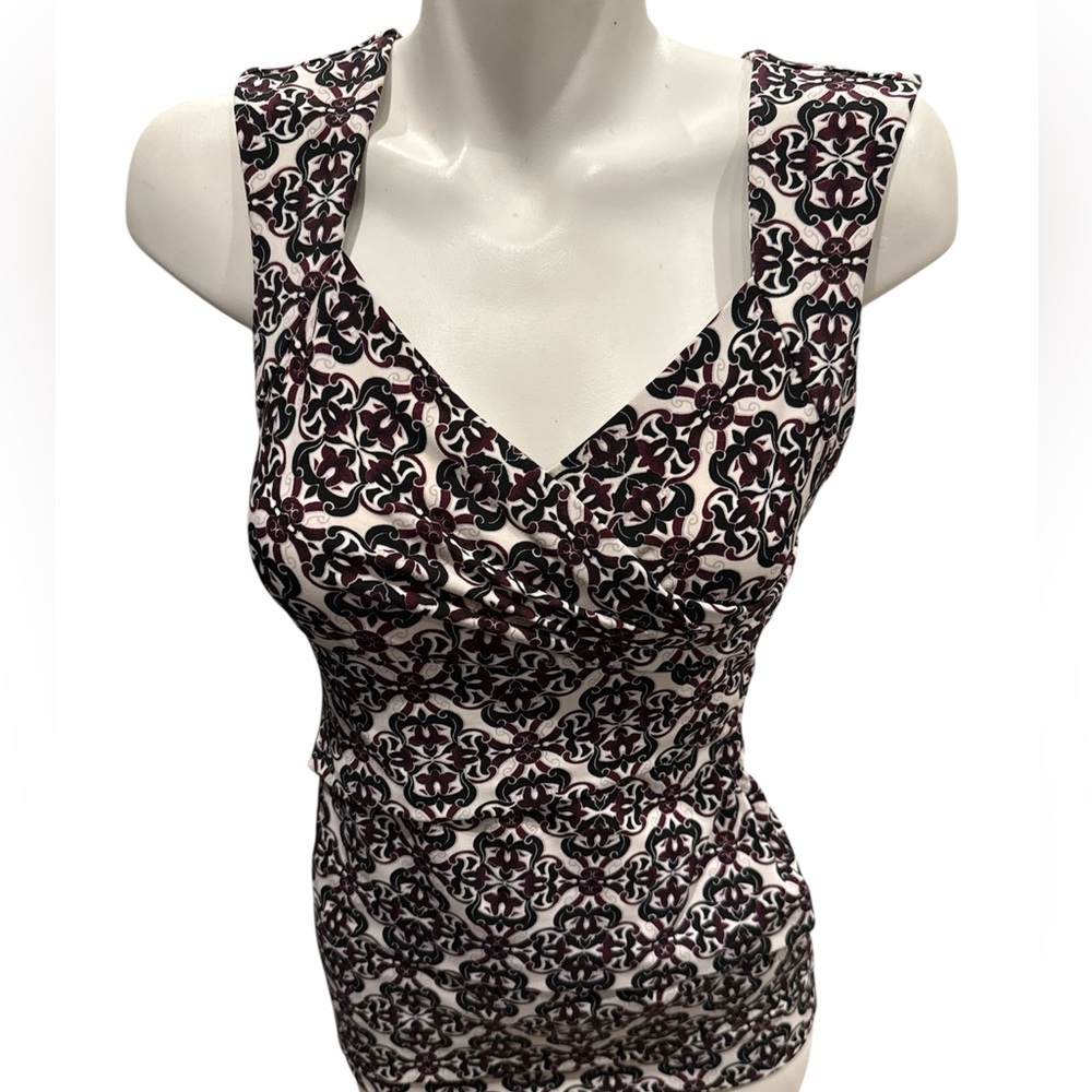 White House Black Market layered Sleeveless Top